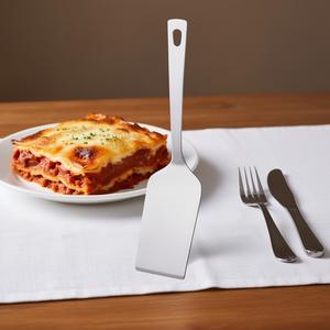 FLY Servidor de Lasaña de Acero Inoxidable Pulido y Cromado Satinado de 26 cm, Vajilla PALAC1 - Product Image 3