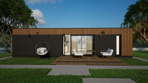 Cómoda casa completamente lista prefabricada ensamblada por módulos diseño moderno SIRB XL - Product Image 6