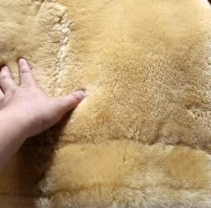 Veste en cuir de mouton véritable Super chaude de haute qualité pour hommes Big B3 Shearling Bomber Fur Jacket - Product Image 3