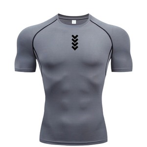 MoiveWolverine Print Compression Shirts <b>Men</b> <b>Swim</b> Rash Guards Short Sleeve Workout Surfing Workout Fitness <b>Top</b> - Product Image 6