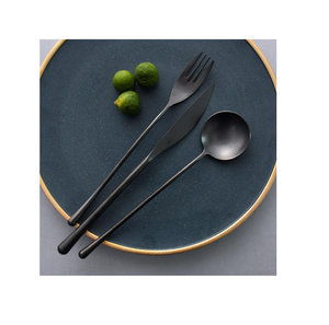 Cuillère à dessert en acier personnalisée dernier cri ensembles de couverts de vaisselle avec boîte cadeau artisanat dernier produit - Product Image 3