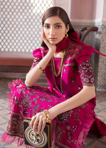 Costume pakistanais pour femmes - Chemise en soie georgette imprimée, dupatta et pantalon, tenue de soirée, robes ajustées de haute qualité pour femmes - Product Image 2
