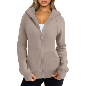 Nardon Apparel Sudadera con capucha con logotipo personalizado Cuello redondo Algodón Grueso Gsm Sudadera de gran tamaño Bordado Cuello redondo Sudadera en blanco Mujer - Product Image 6