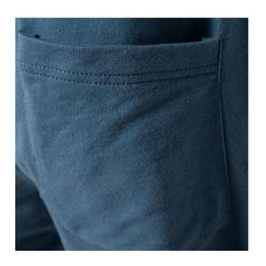 Short de sport d'été pour hommes, pantalon de sport d'été en coton avec taille élastique, vêtements anti-rides imprimés solides pour la course à pied - Product Image 5