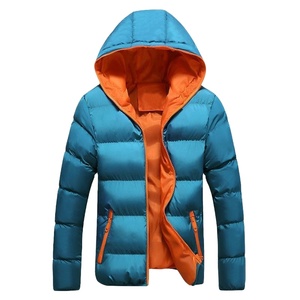Private label <b>jackets</b> <b>men</b> cotton winter coat <b>reflective</b> bubble <b>jacket</b> high quality custom logo <b>mens</b> puffer <b>jacket</b> with hood - Product Image 2