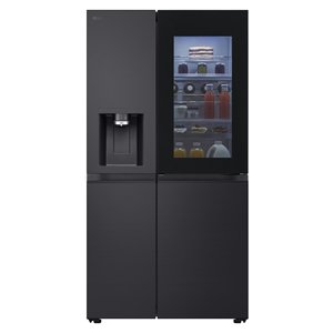 Refrigerador con Congelador de Dos Puertas INSTAVIEW GSXE91EVAD, Negro Acero, Clase D, Total No Frost, Dimensiones 913x73,5x179cm - Product Image 1