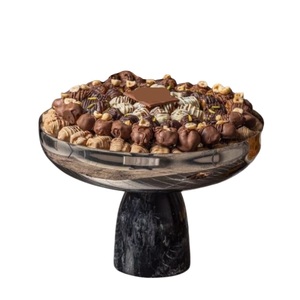 Cuenco de chocolate de diseño de lujo para servir con elegante soporte de mármol y Premium perfecto para regalos, eventos y ocasiones especiales - Product Image 1