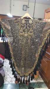 2026 Hermoso Caftán Islámico Tradicional Verde para Mujer, con Cuentas y Lentejuelas, Hecho a Mano, Transpirable, de Poliéster, Estilo Mariposa, para Ramadán, Arabia Saudita y Emiratos Árabes Unidos - Product Image 5