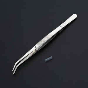 Pinzas para cejas con logotipo personalizado Pinzas para cejas doradas de belleza - Product Image 1