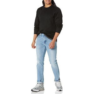 Sudadera de cuello redondo de lana de gran tamaño para mujer de alta calidad suéter bordado personalizado hombro caído francés Terry invierno - Product Image 3