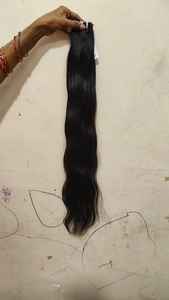 2025 nouvelles tendances produit vente chaude de haute qualité 100% vierge brut pleine tête génie trame Extensions de cheveux cheveux humains - Product Image 5