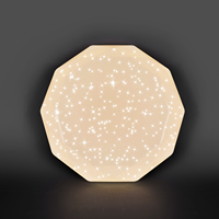 Plafonnier LED pour salle de bain et couloir, IP44, commercial, 24W, 2400 lm, détecteur de mouvement, sans scintillement, CRI80, PF0.9, 350 mm