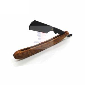 Maquinilla de afeitar de peluquero plegable de acero inoxidable Maquinilla de afeitar de borde recto de peluquero profesional - Product Image 2