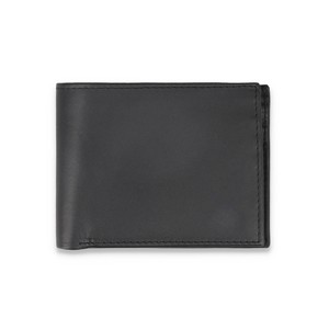 กระเป๋าสตางค์หนังสั้นสำหรับผู้ชายมีโซ่กันขโมยและมีตัวอักษรตกแต่งตรงกลางมีฝาปิดช่องใส่บัตรแบบพับ - Product Image 4