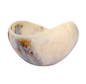 Bol et plat de service en résine faits à la main - Passe au lave-vaisselle - Design moderne européen personnalisable pour la maison et les fêtes - Product Image 1