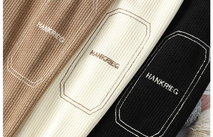 Pull-over personnalisé de haute qualité 500 GSM en molleton de coton Sweat-shirt à col rond uni pour hommes pour tenue décontractée et tenue de sport - Product Image 5