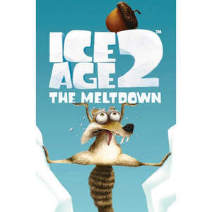 Póster de Anime de la Película 'La Era de Hielo 2: La Derretida' con un Diseño de Postal Atractivo - Product Image 1