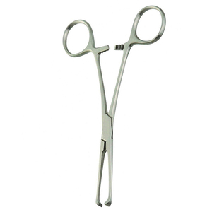 Manual de acero inoxidable Allis, instrumentos quirúrgicos alemanes, fórceps estomacales, base para sujetar tejidos - Product Image 5