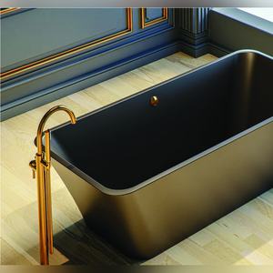 Bañera Independiente Negra de 150x75x60 cm, Modelo ERIS, Precio de Fabricante al por Mayor, Accesorio de Baño Moderno de Lujo, Envío Global - Product Image 2