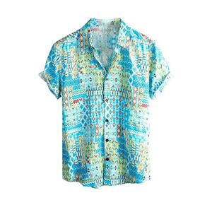 เสื้อยืดลายดอกไม้สำหรับผู้ชายทรงโอเวอร์ไซส์ผ้าคอตตอน100% ดีไซน์แบบระเหิดสีพื้น - Product Image 1