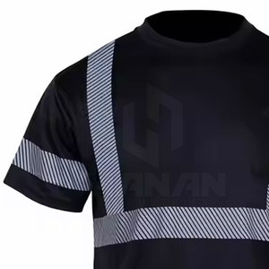 T-shirt de sécurité imperméable réfléchissant des travailleurs de la construction et de l'entrepôt à vendre - Product Image 5