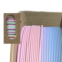 1kg pas cher PLA rouleau de plastique 3d Filament mat arc-en-ciel Macaron Filamento Pla Filament matières premières haute vitesse Filament plastique