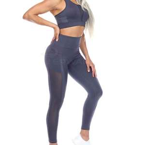 Ensemble de yoga respirant pour femmes fabriqué en polyester spandex ensemble de yoga pour femmes ensemble de yoga pour femmes de qualité supérieure - Product Image 4