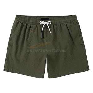 <b>Mens</b> Swim <b>Shorts</b> 5 Inch Mesh Lining Quick Dry Bathing Suit Casual Beach Trunks Soft Fabric Swimwear with Side Pockets - Product Image 3