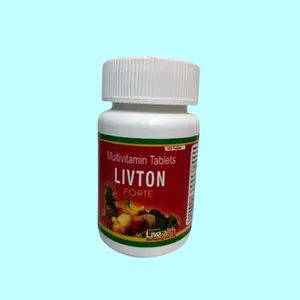 Produk produk baru penjualan pabrik langsung tablet Multivitamin Livton Forte Multivitamin untuk pemasok anak-anak