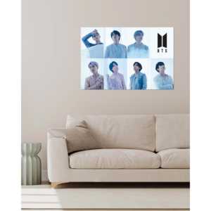 ดีไซน์โปสเตอร์ทันสมัยสำหรับ BTS ของตกแต่งผนังสุดเก๋ - Product Image 1