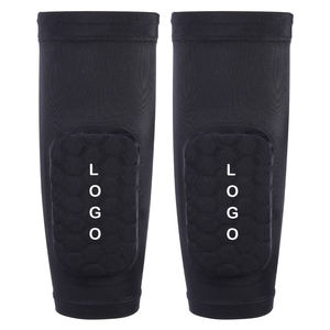 Protège-tibia personnalisé anti-collision en nid d'abeille pour mollet Eva Protège-tibia de football Manchon de compression Protège-tibia de football - Product Image 5