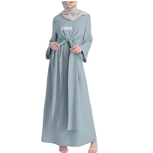 Femme Vêtements Prix Nouveau Stylish Abayas Islamique Robe Musulmane Vente en Gros Tailles Personnalisées femmes Abayas Confortable OEM Abayas - Product Image 5