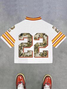 VARLDENS Retro Streetwear Soccer Wear High Quality 22 Mesh V-Neck Camo Football Jersey Wholesale 2025 - Product Image 4