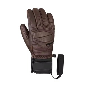 Gants de ski personnalisés unisexes Fourniture en gros de gants et moufles de neige isolés Protection thermique multicouche Tissu résistant à l'eau - Product Image 5