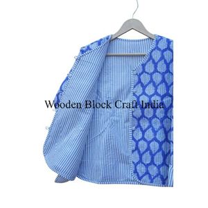 Chaqueta Corta Acolchada de Algodón con Estampado Floral, Método de Tejido con Botones Estampados a Mano, Transpirable, con Bolsillo Incluido, Otoño Invierno - Product Image 5