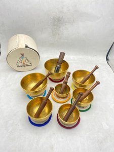 Bols chantants tibétains en acier inoxydable poli de qualité supérieure, instrument de yoga, méditation, guérison sonore, écologique, spirituel - Product Image 2