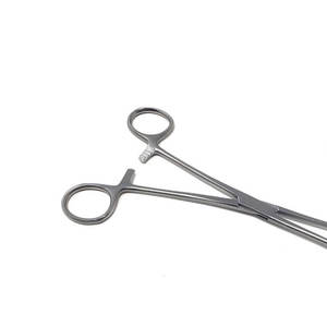 Pinzas de Acero Inoxidable para Sujetar Esponjas, Uso Manual en Cirugía General, Instrumento de Clase I con Certificación CE, SR-200-blade, 1 Año - Product Image 6