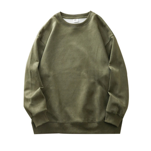 เสื้อสเวตเชิ้ตคอกลมผู้ชาย พรีเมียม ผ้าฝ้าย 100% เนื้อสัมผัสคล้ายขนสัตว์บางเบา ระบายอากาศได้ดี สไตล์ลำลอง สตรีทแวร์ ขายส่ง - Product Image 3