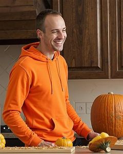 Sudaderas Casuales de Invierno para Hombre, Color Sólido, 100% Algodón, Impermeables, Corte Regular, con Bolsillo, Ropa de Moda - Product Image 4