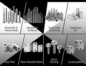 Pièces standard pour moules Y222 : Moule à levier, Bloc d'équilibrage d'<span class=keywords><strong>angle</strong></span>, Goupille de guidage, Bloc de serrage, Plaque de pression, Nitruration 58-62 HRC - Product Image 6