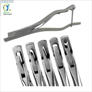 Pince à marquer les oreilles en U/V la plus vendue, outil de marquage des oreilles pour bétail, instruments vétérinaires en acier inoxydable - Product Image 1