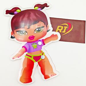 Support de pince à épiler en forme de rectangle personnalisé écologique et réutilisable pour bébé poupée en acrylique transparent pour outil à cils - Product Image 4