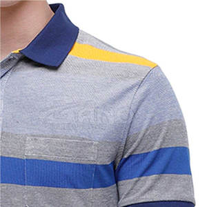 T-shirt de polo pour hommes sur mesure de qualité supérieure pour adulte T-shirt de polo en polyester de coton dans une taille personnalisée - Product Image 4