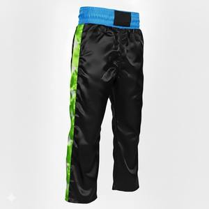 Pantalones de Entrenamiento de Boxeo Unisex Rojos de Último Diseño, 100% Poliéster, para Muay Thai y Kickboxing, Elásticos, Transpirables y Ligeros - Product Image 4