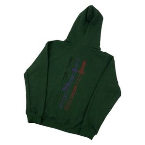 Streetwear pour hommes personnalisé 100% coton pullover respirant et surdimensionné pour hommes, sweats à capuche brodés - Product Image 2