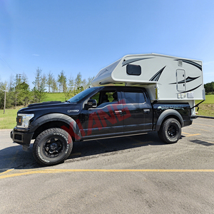Camioneta pickup 4x4 todoterreno de fibra de vidrio, recién llegada, lista para enviar, con diseño deslizable para camper y equipamiento de lujo para viajes. - Product Image 1