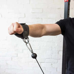 Wholesale Strength Training <b>Cable</b> Machine <b>Attachment</b> Anklets Glutes Workout Soft Leather Weightlifting Bodybuilding Ankle Strap - Product Image 4