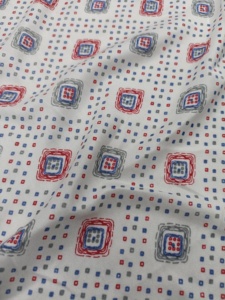 Venta al por mayor caliente resistente a las arrugas de alta calidad tipo diamante diseño de celosía tela de brocado Jacquard para prendas de mujer - Product Image 2