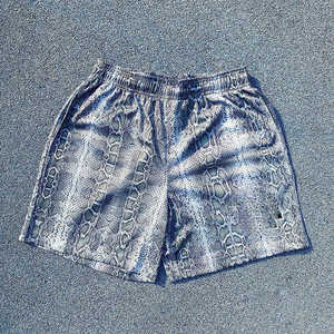 Pantalones cortos transpirables informales de alta calidad al por mayor, pantalones cortos de verano de secado rápido de malla deportiva para baloncesto con estampado personalizado para hombre - Product Image 3