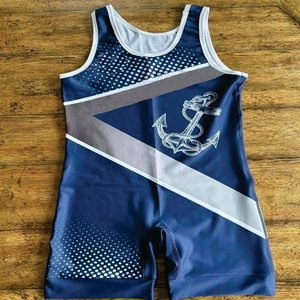 Singlet de Lucha Libre Sublimado Premium para Niños, Uniforme de Lucha Libre para Niños - Product Image 1